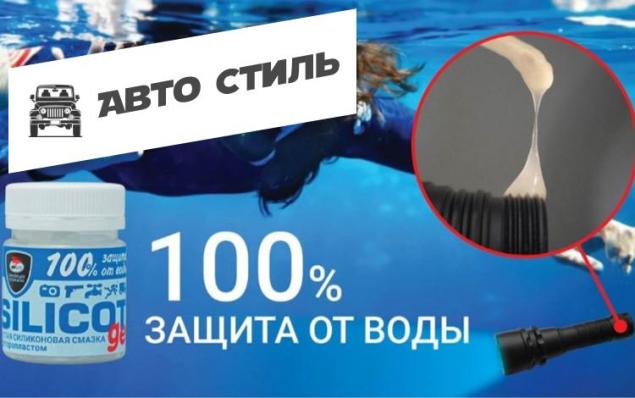 VMPAUTO SILICOT Смазка силиконовая в банке 40гр. (густая термовлагостойкая)